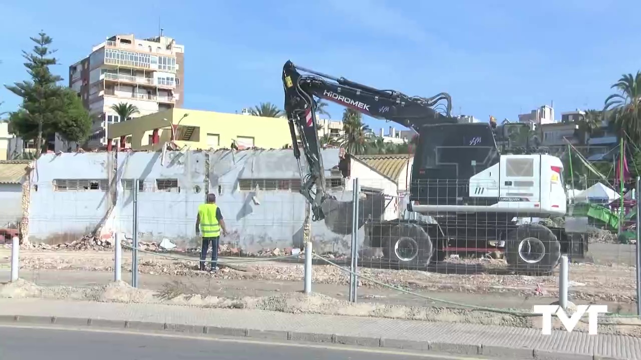 Imagen de Se inician las obras de la zona de ocio en el Puerto