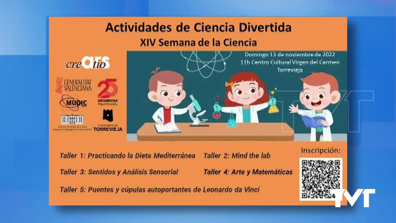 Imagen de Llegan los talleres de ciencia divertida a Torrevieja