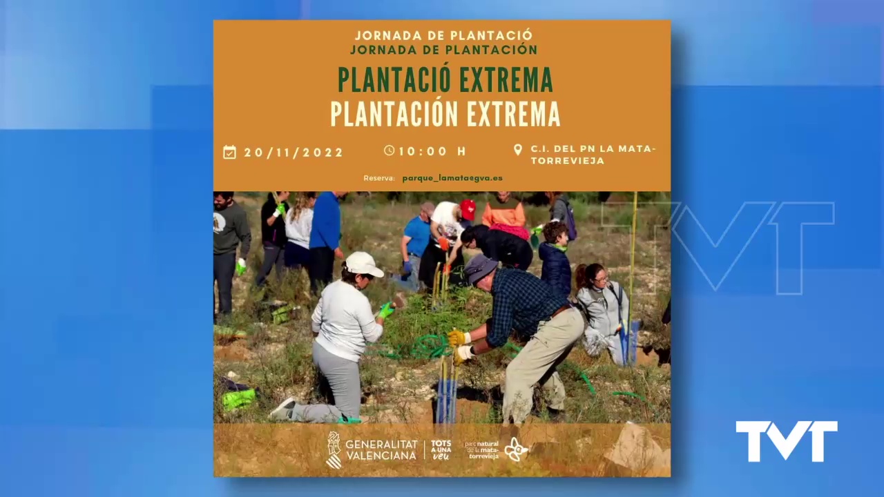 Imagen de El 20 de noviembre, plantación extrema en el Parque Natural