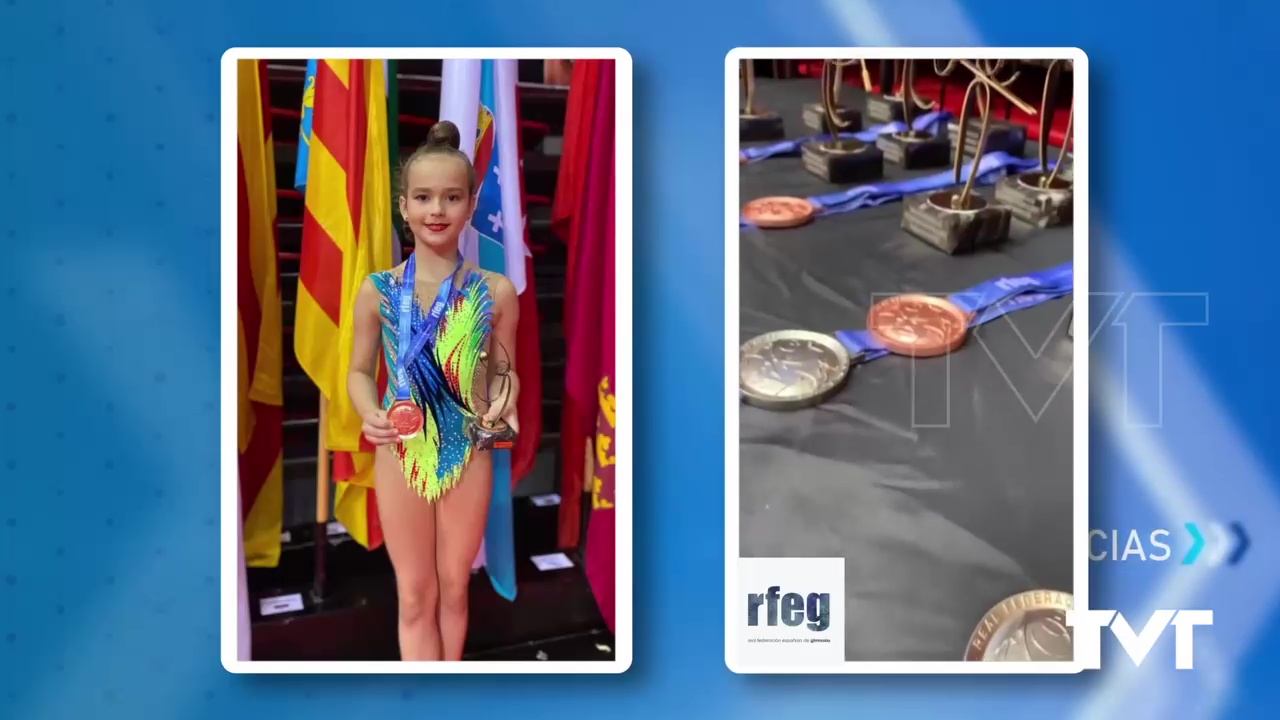 Imagen de Una gimnasta del Club de Torrevieja, tercera en el Camp. de España