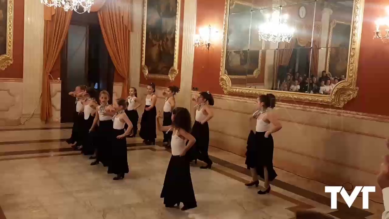 Imagen de Muestra flamenca en el Casino con el Centro de Danza Arantxa Blanco