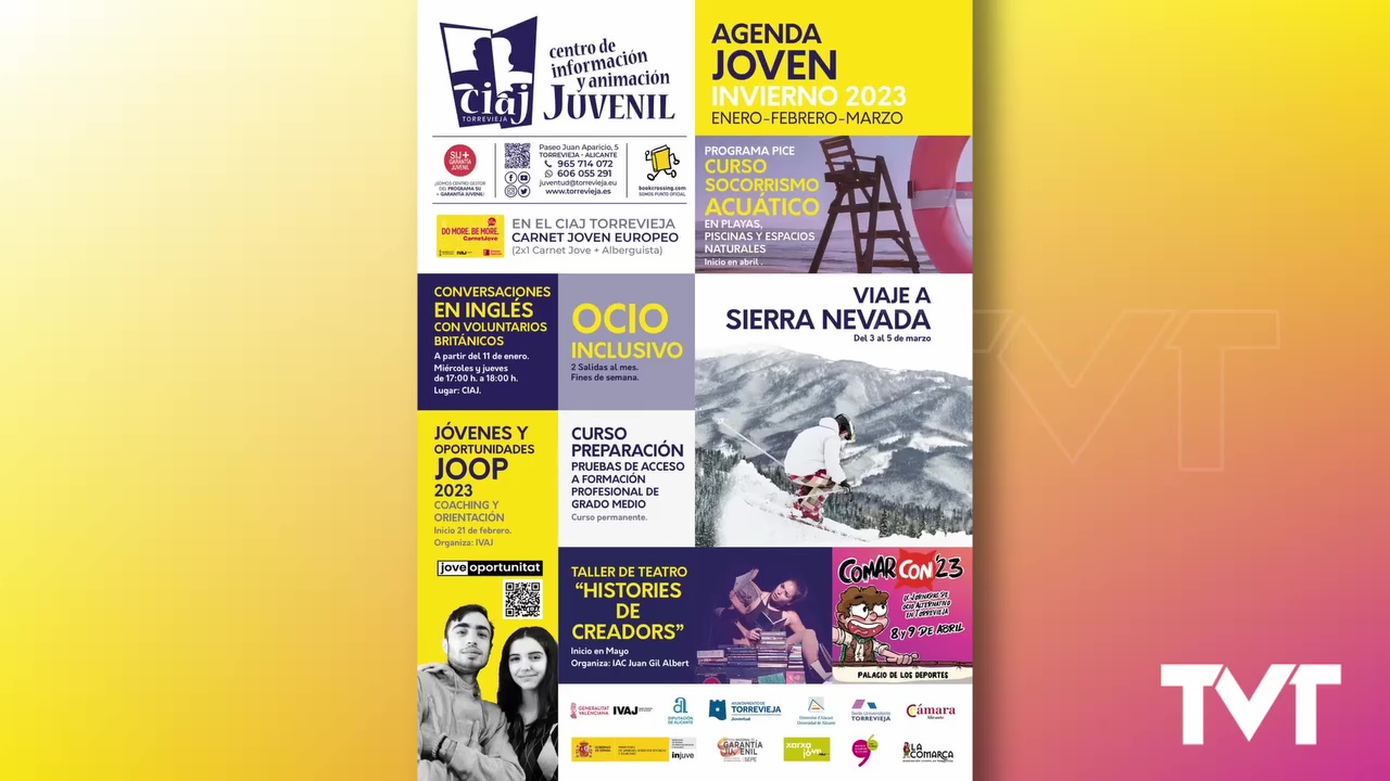 Imagen de Juventud presenta su Agenda joven invierno 2023