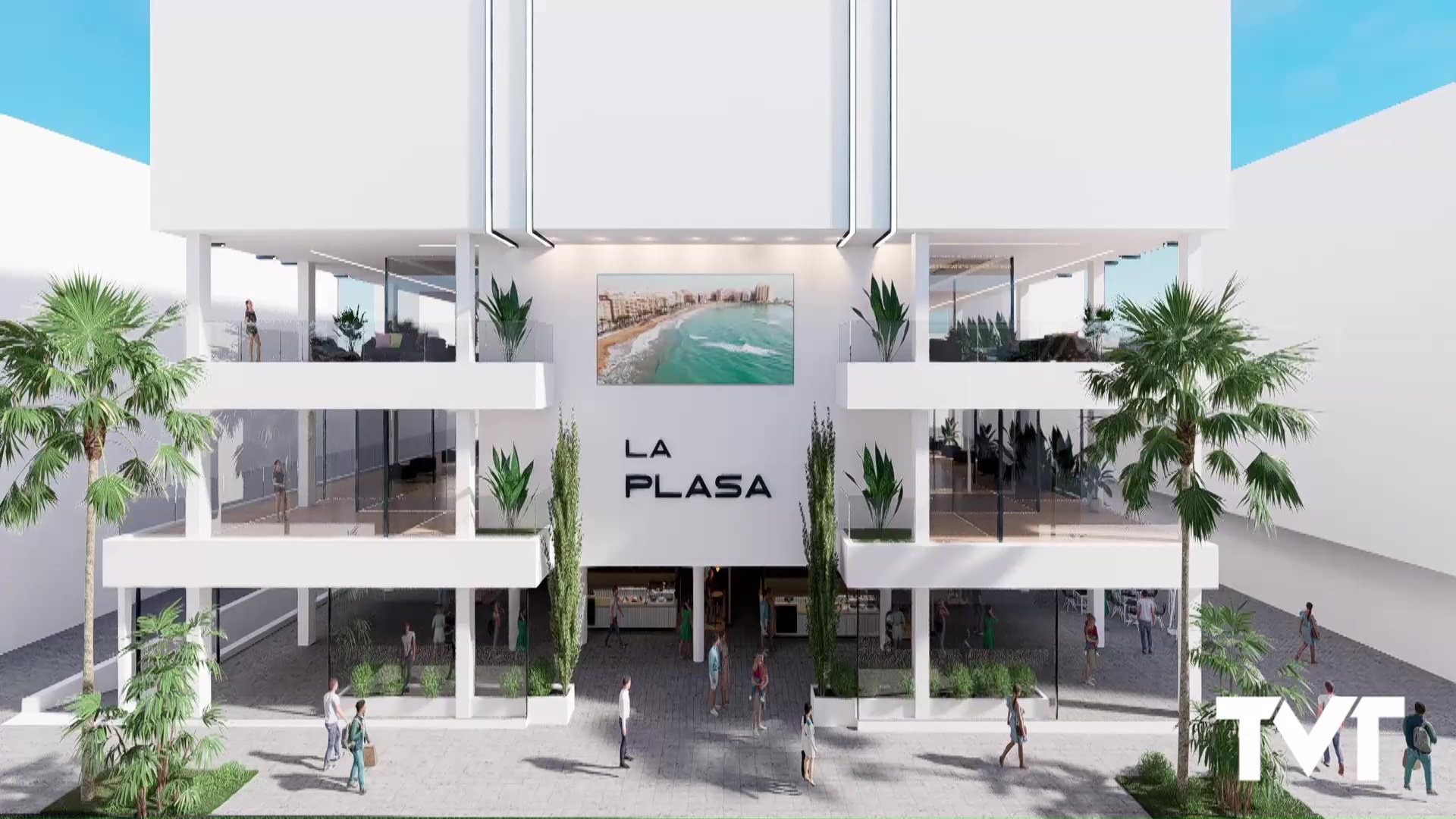 Imagen de Presentado el anteproyecto del edificio La Plasa