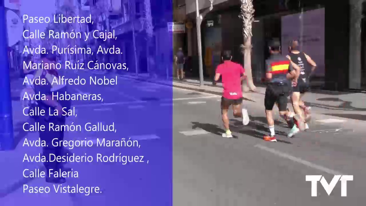 Imagen de Cortes de calles con motivo de la celebración de la Medio Maratón