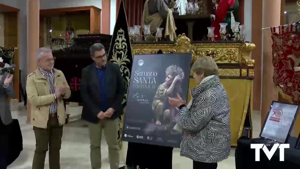 Imagen de La nueva imagen del Dulce Nombre de Jesús protagoniza el cartel de la Semana Santa de Torrevieja