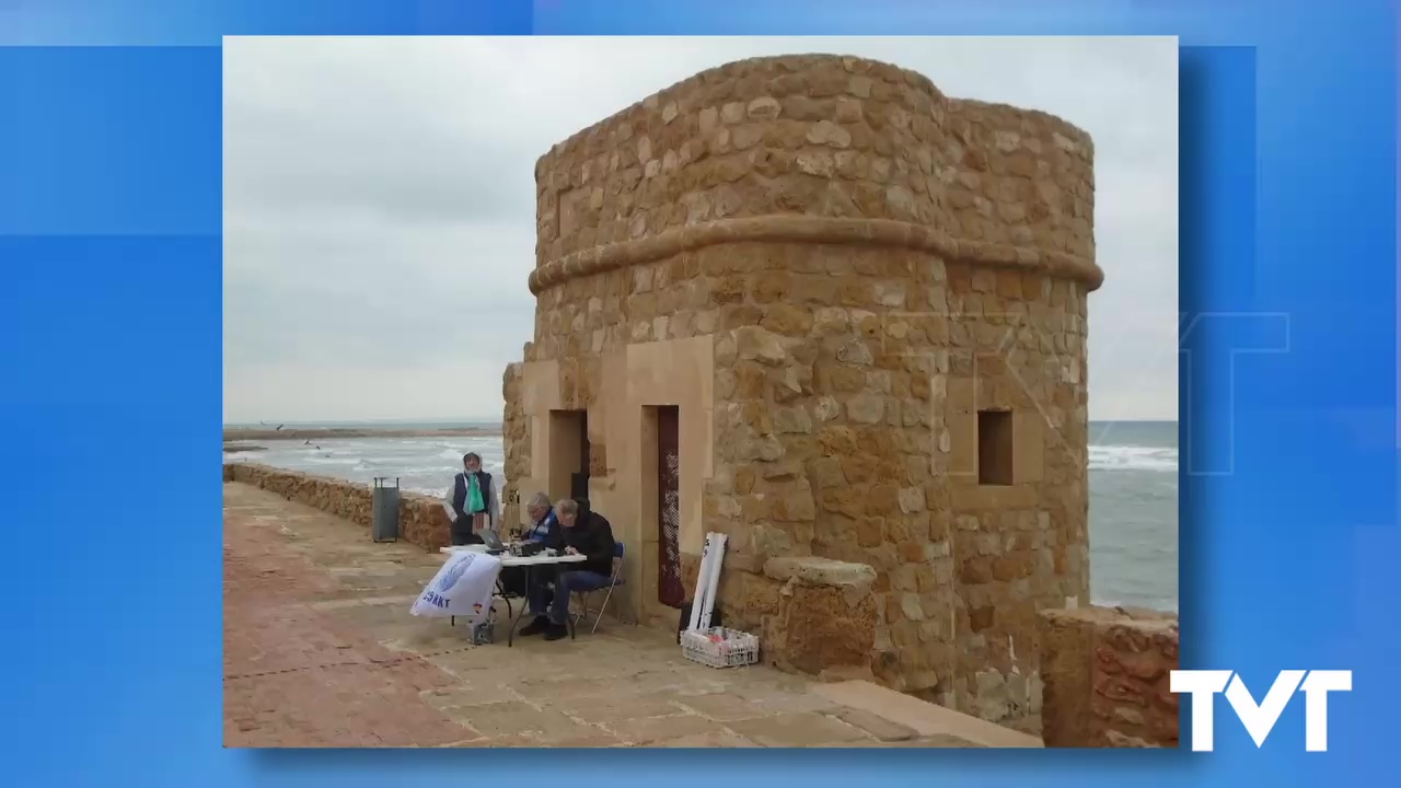 Imagen de La Torre del Embarcadero de La Mata se da a conocer internacionalmente con los radioaficionados