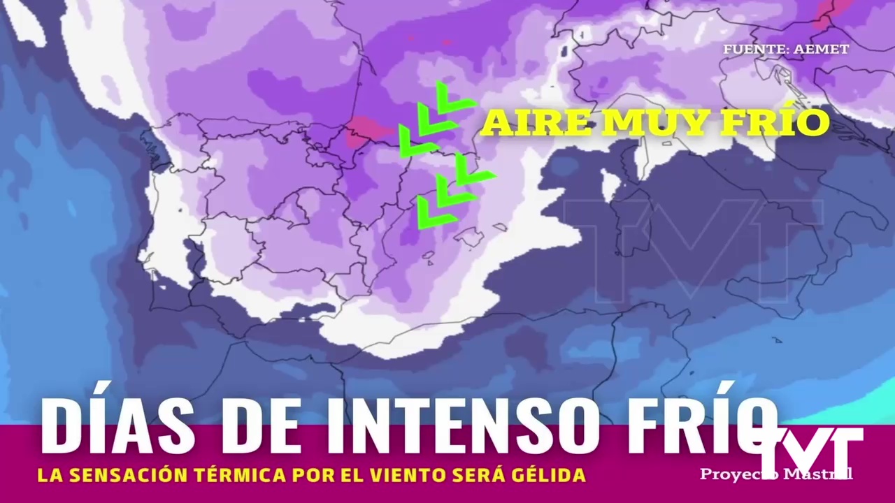 Imagen de Llega de nuevo el frío intenso con sensación gélida