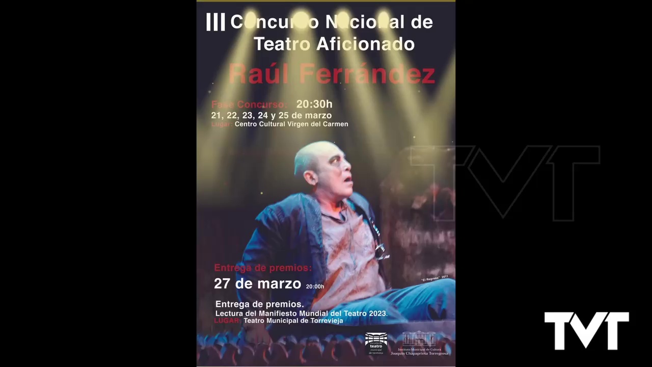 Imagen de Conocemos las obras del III Concurso Nacional de Teatro aficionado de Torrevieja