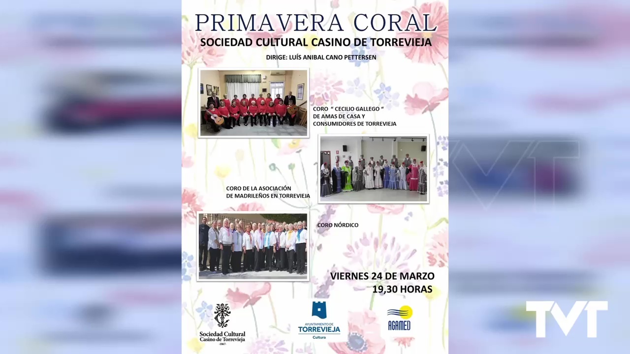 Imagen de Tres agrupaciones corales participan en el Concierto de primavera coral en el Casino