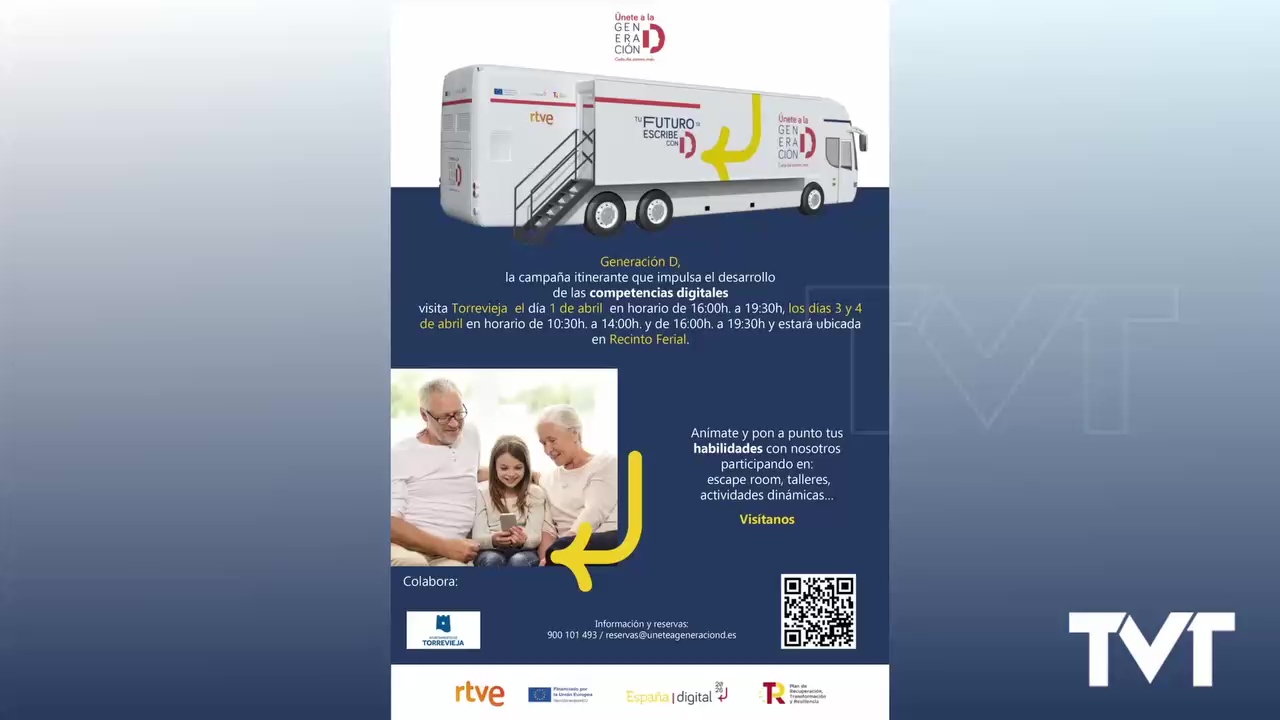 Imagen de Generación D llega a Torrevieja: campaña que impulsa el aprendizaje en competencias digitales