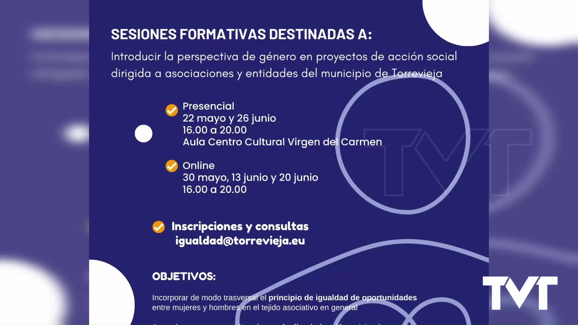 Imagen de Sesiones formativas para introducir la perspectiva de género en proyectos de acción social