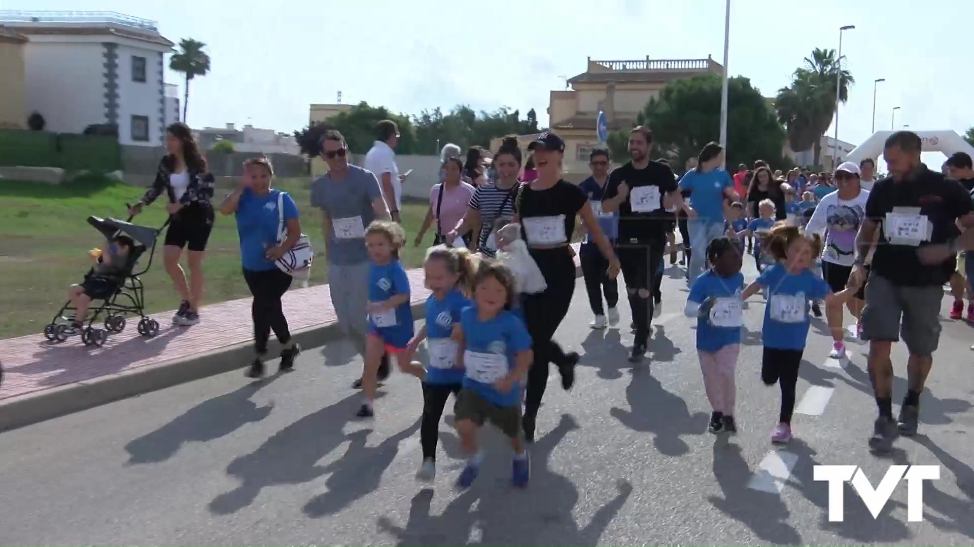 Imagen de La Purísima, Virgen del Carmen, Alpe e IES Mediterráneo protagonizan la X Carrera Solidaria