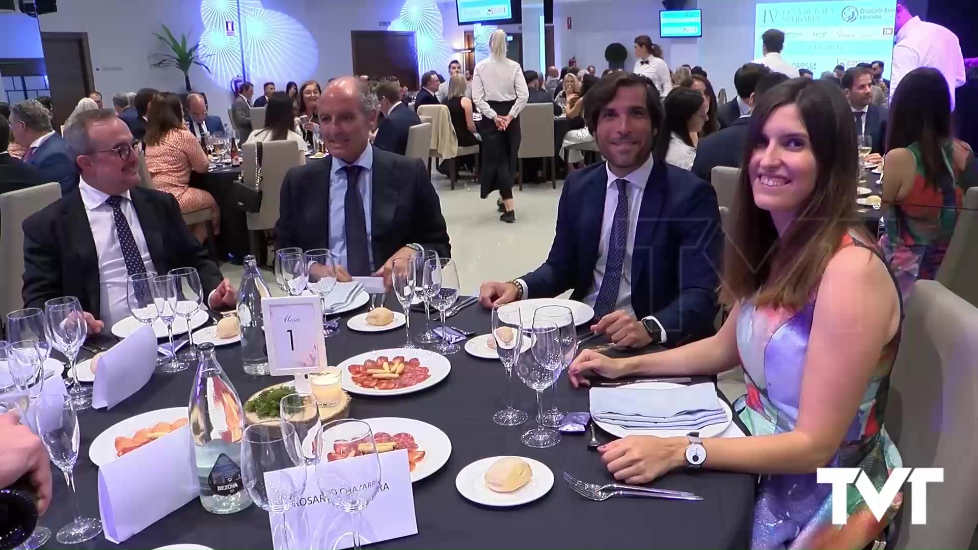 Imagen de Cerca de 12.000 E se recaudan en la IV Cena Solidaria del bufete Chapapría-Navarro y Asociados