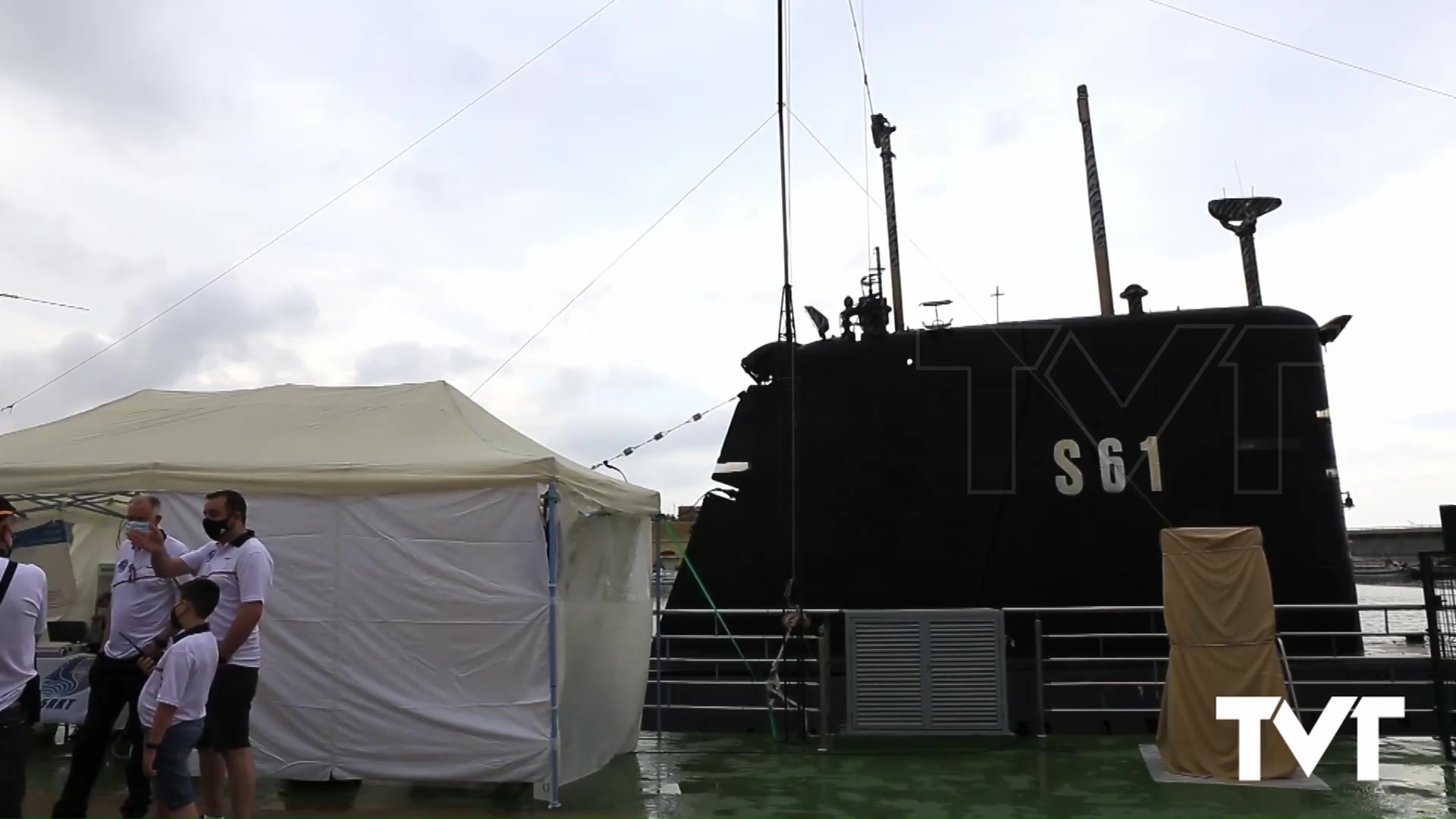 Imagen de El submarino Delfín vuelve a poner en el aire a Torrevieja en el fin de semana de los Buques Museo