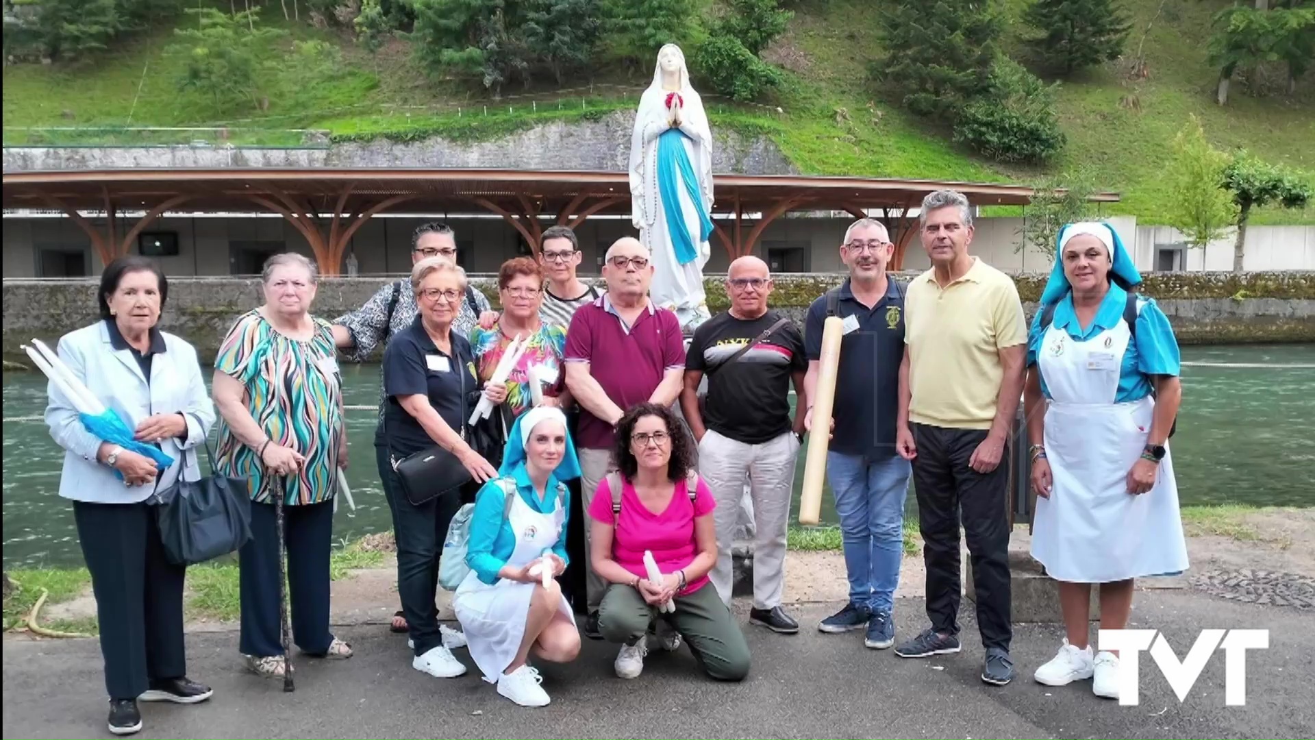 Imagen de Torrevieja volvió a peregrinar hasta el santuario de la Virgen de Lourdes