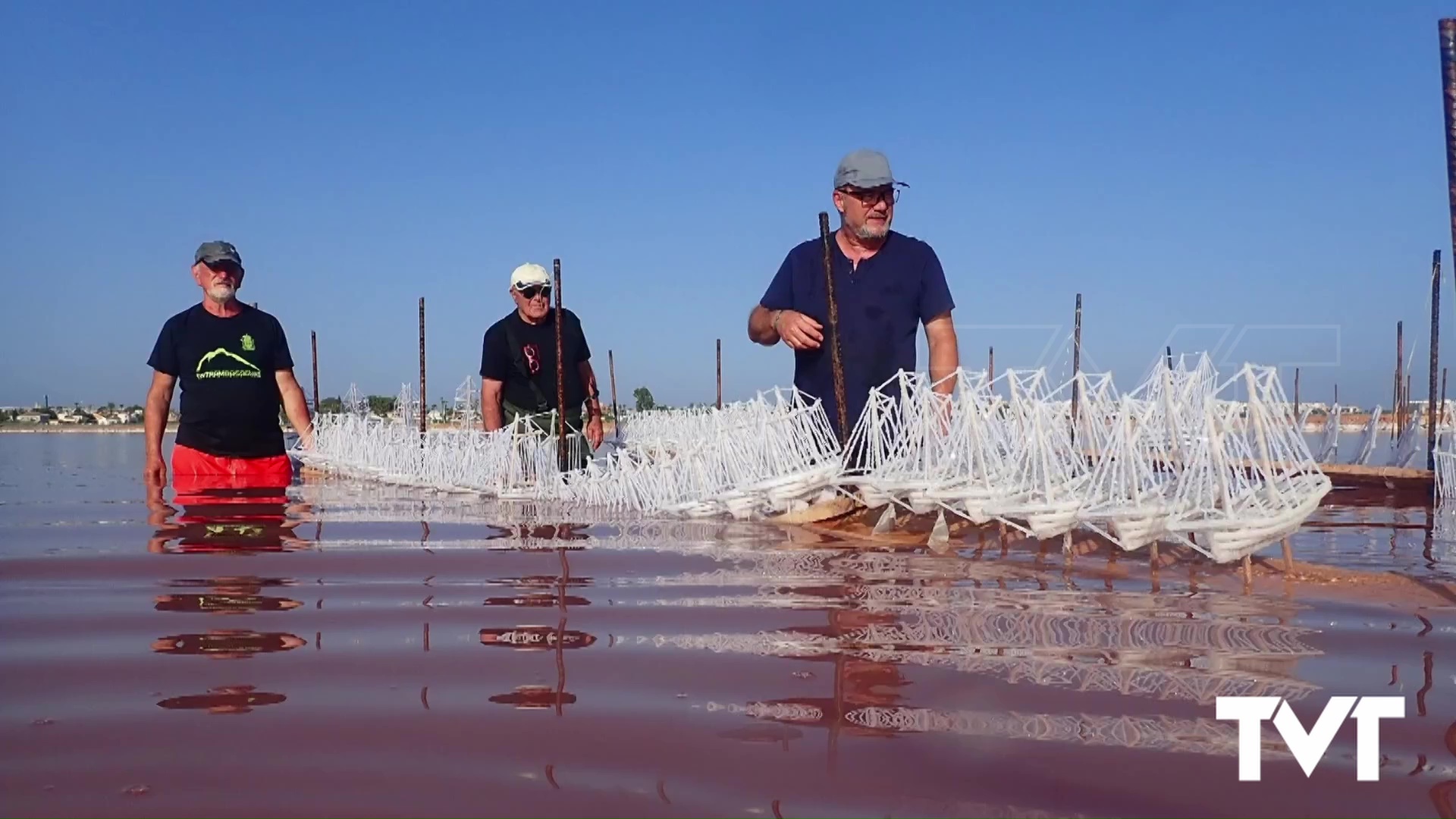 Imagen de La Escuela municipal de Artesanía Salinera y el IES Mediterráneo finalizan el Cuaje 2023