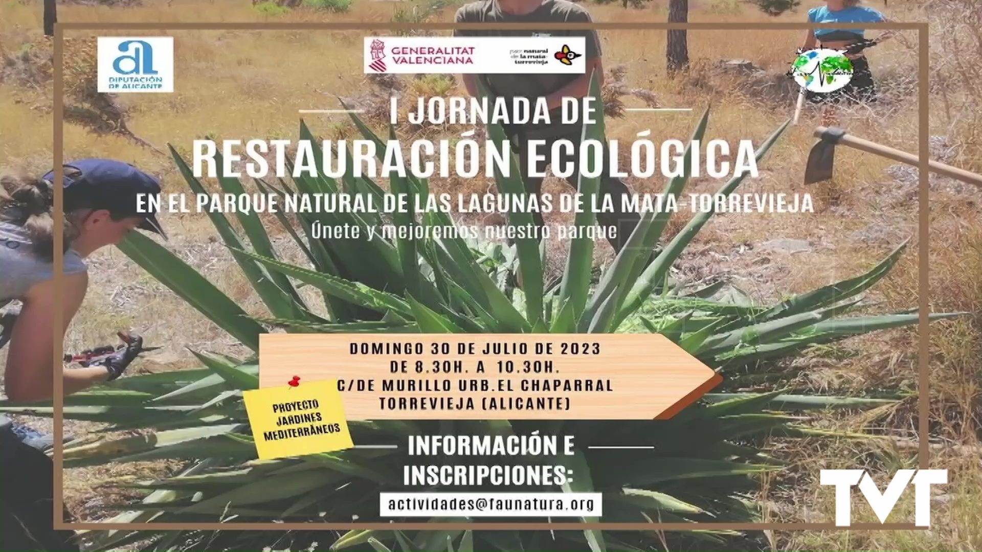 Imagen de Este domingo tendrá lugar la I Jornada de Restauración Ecológica del Proyecto Jardines Mediterráneos