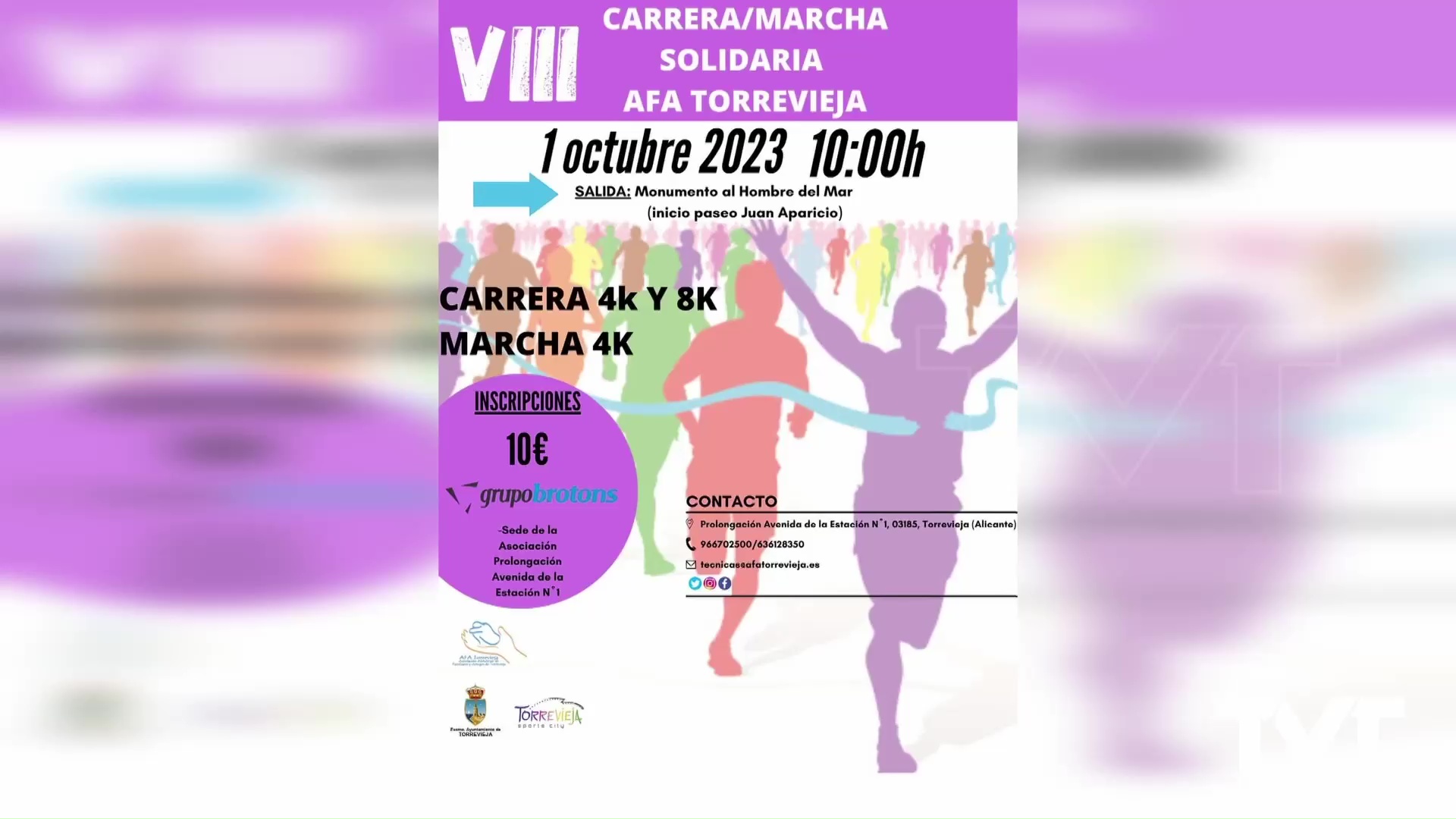 Imagen de AFA inmersa ya en los preparativos de su VIII Carrera-Marcha solidaria prevista para el 1 de octubre