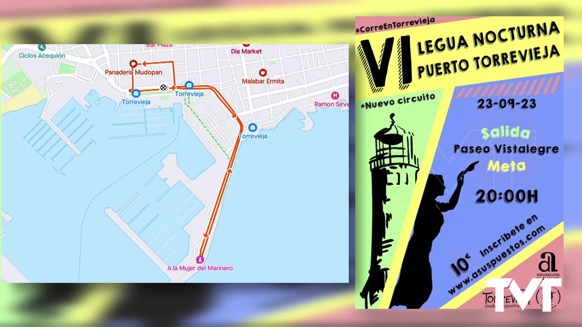 Imagen de El 23 de septiembre se celebra la VI Legua Nocturna Puerto Torrevieja