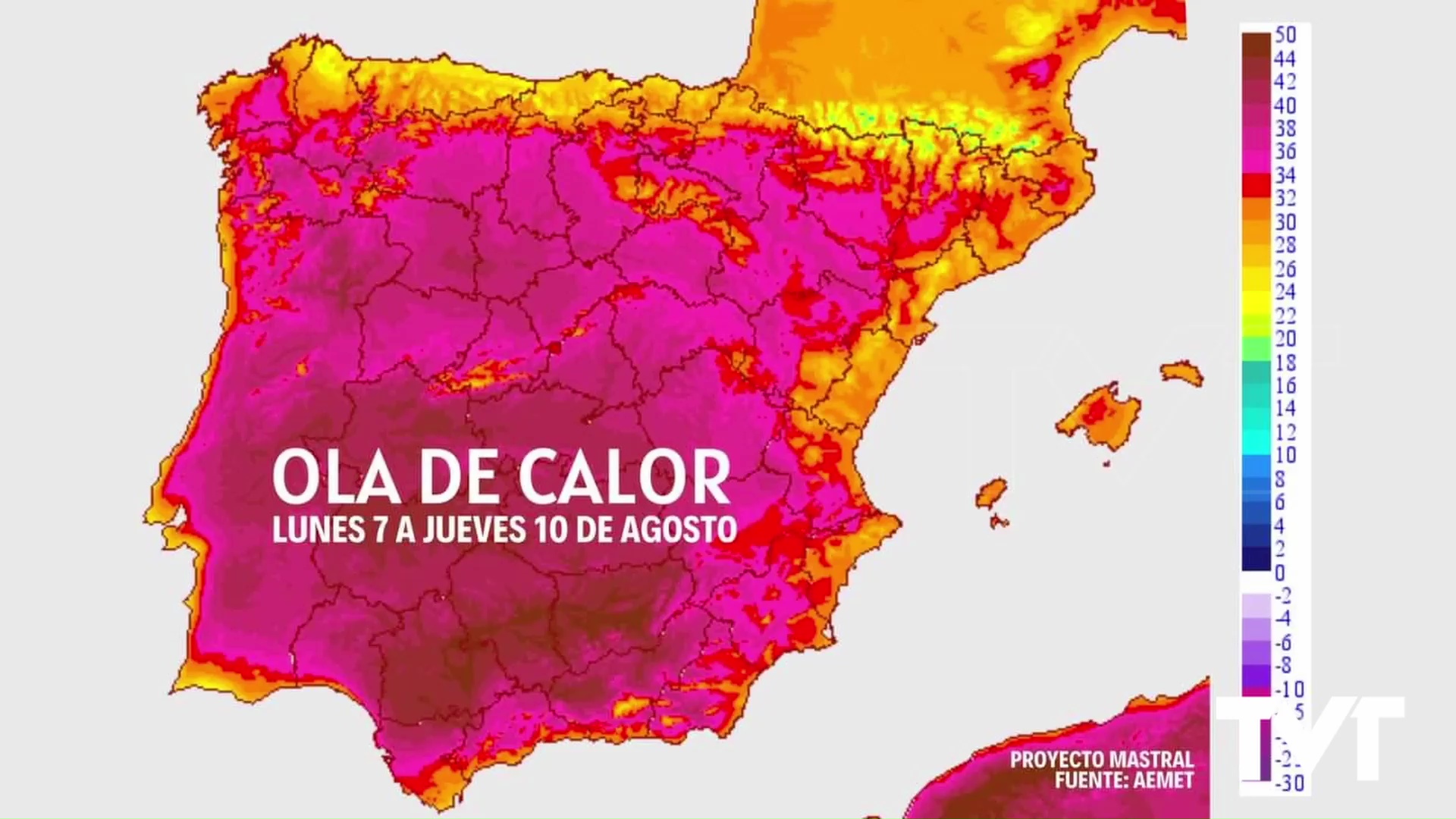 Imagen de Las temperaturas más altas se esperan para el jueves