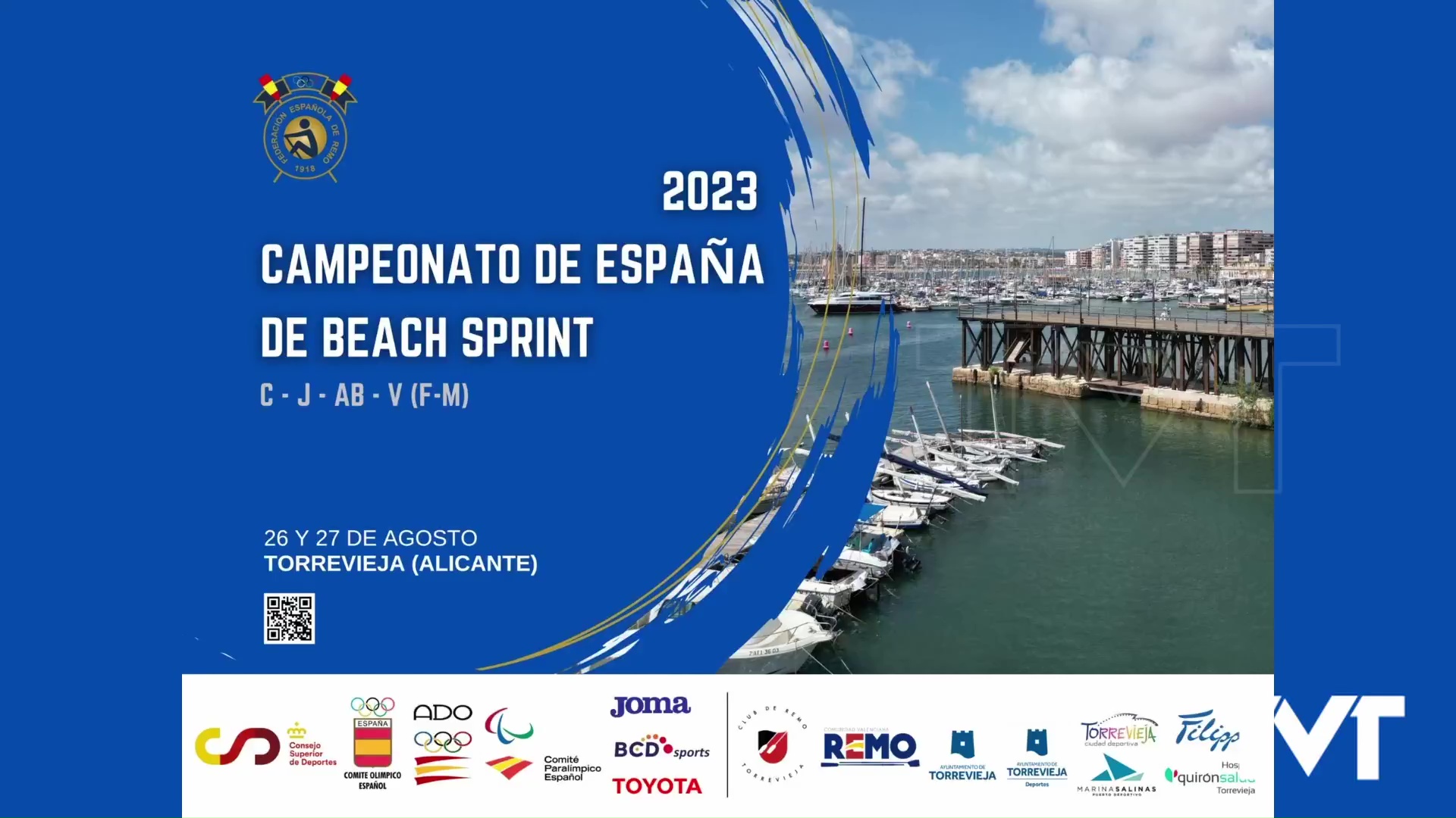 Imagen de Torrevieja, sede nacional del deporte náutico con el II Campeonato de España de Remo Beach Sprint