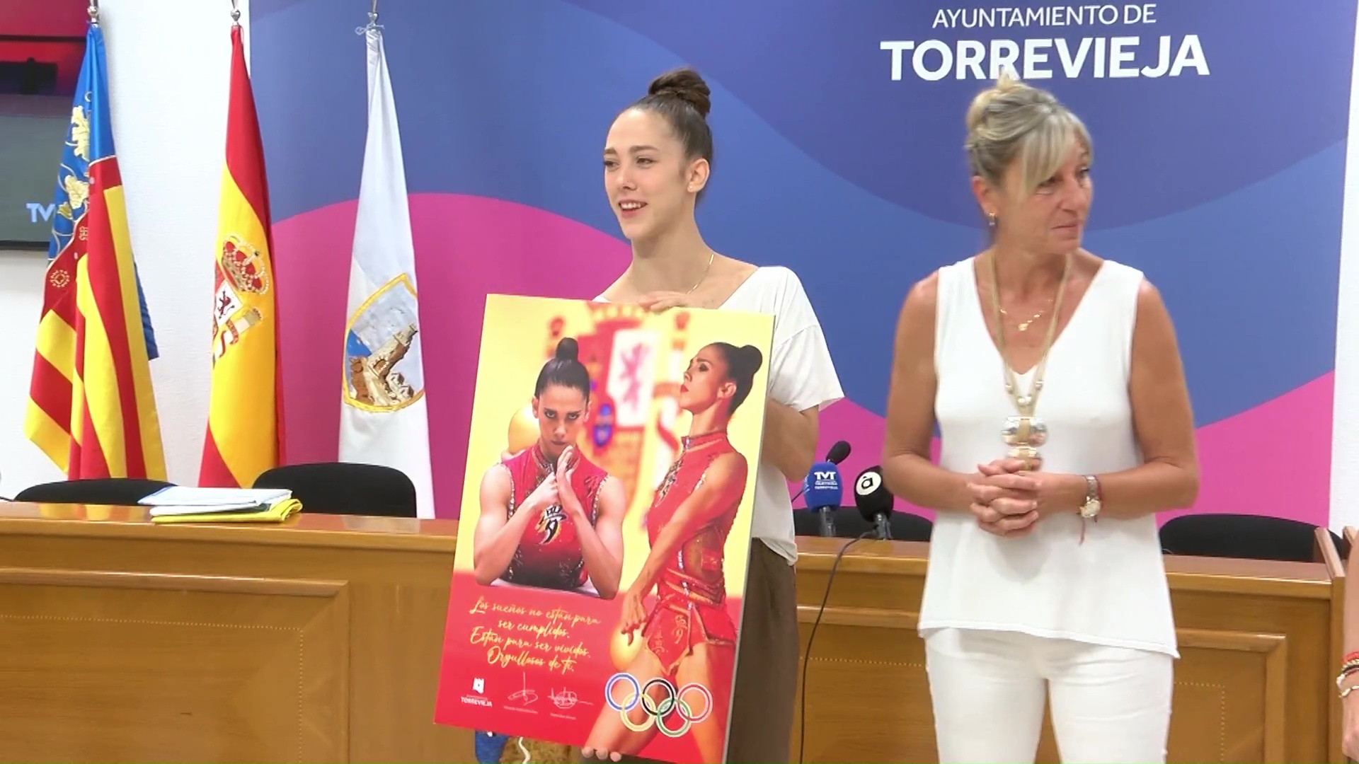Imagen de Torrevieja recibe con los brazos abiertos a Polina Berezina tras clasificarse para los JJOO
