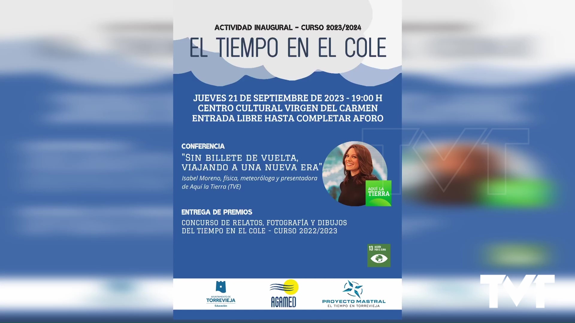 Imagen de La meteoróloga Isabel Moreno abrirá una nueva edición del programa «El Tiempo en el Cole»