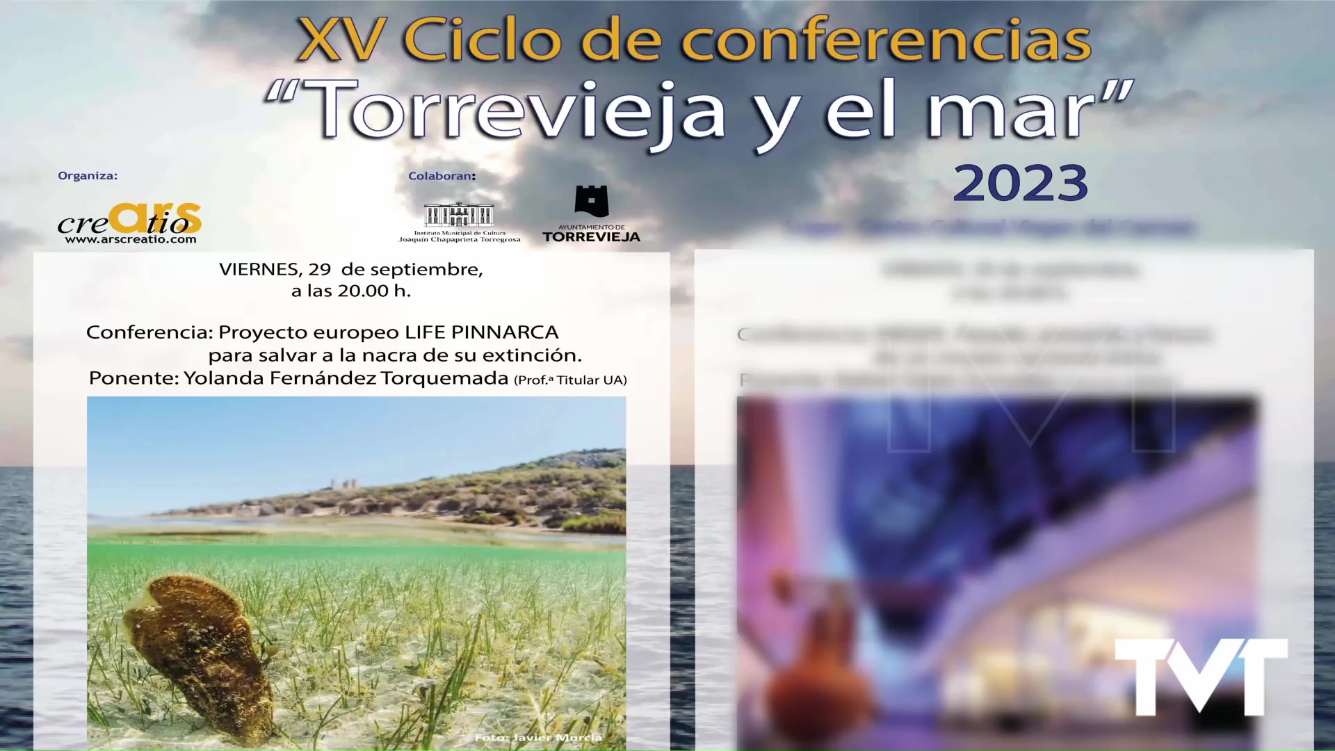 Imagen de La nacra y el ARQVA, en el XV Ciclo de Conferencias «Torrevieja y el Mar» de Ars Creatio 