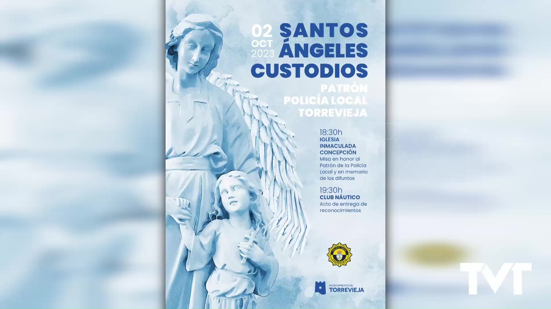 Imagen de La policía local de Torrevieja celebrará el 2 de octubre la festividad de los Santos Ángeles Custodios 