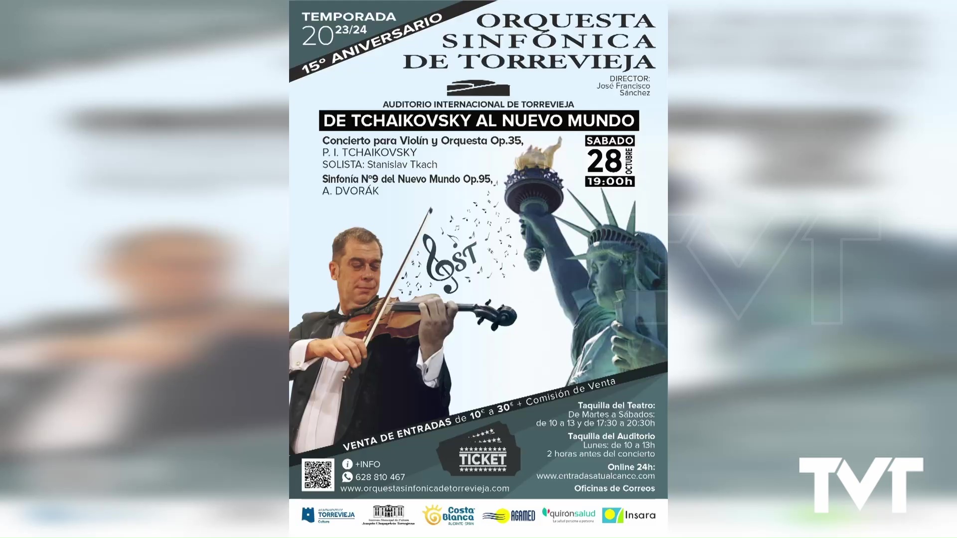 Imagen de La Orquesta Sinfónica de Torrevieja ofrece su primer concierto de temporada el 28 de octubre
