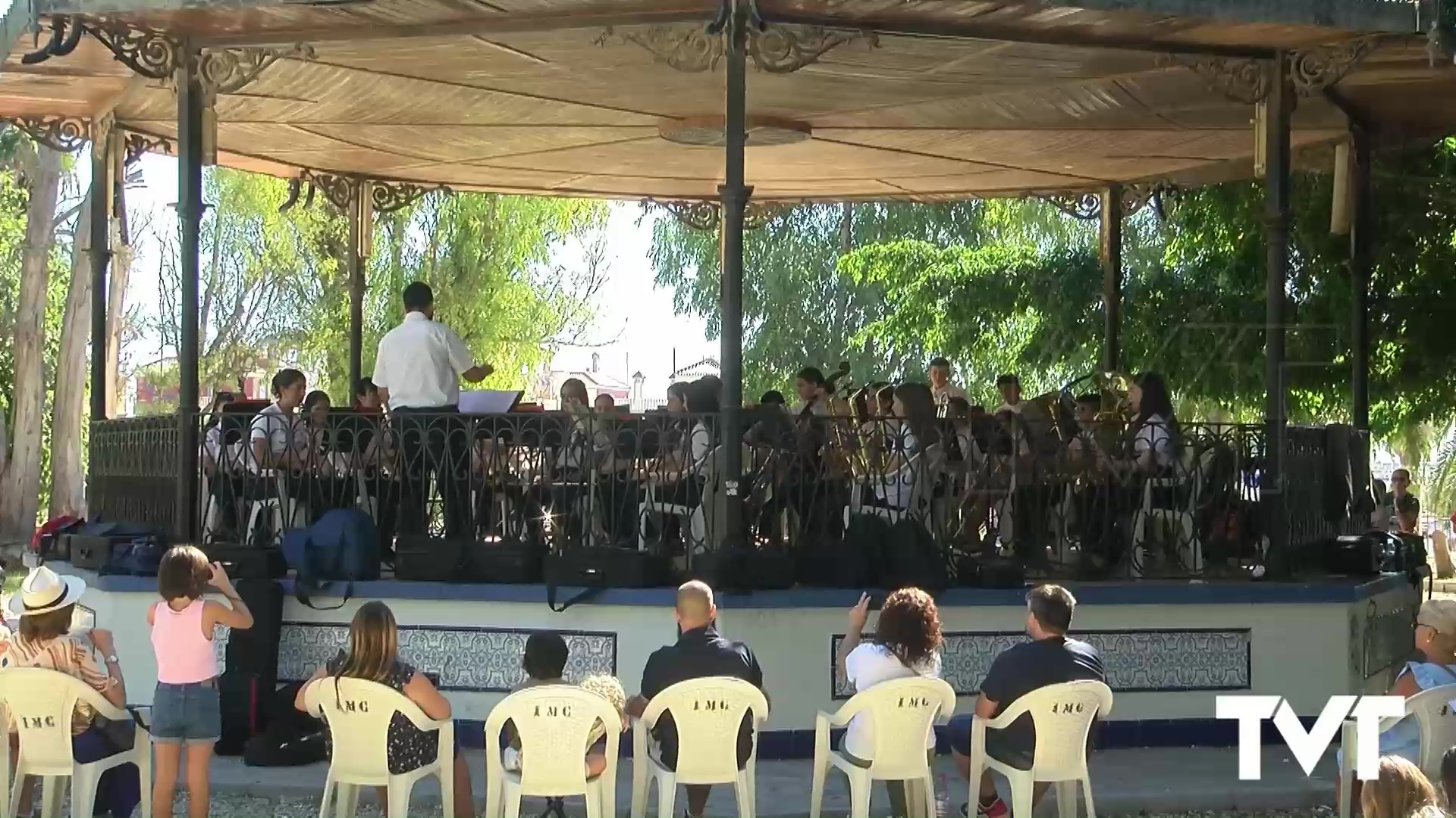 Imagen de Las bandas juveniles de la Unión Musical Torrevejense y Santa Cecilia de Rojales participan en la XX Campaña de Conciertos de Intercambios Musicales