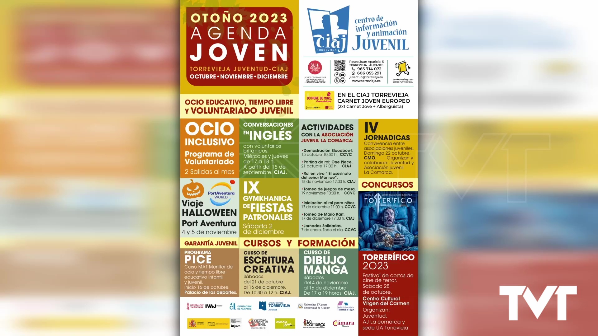 Imagen de Juventud presenta su agenda joven de otoño 2023