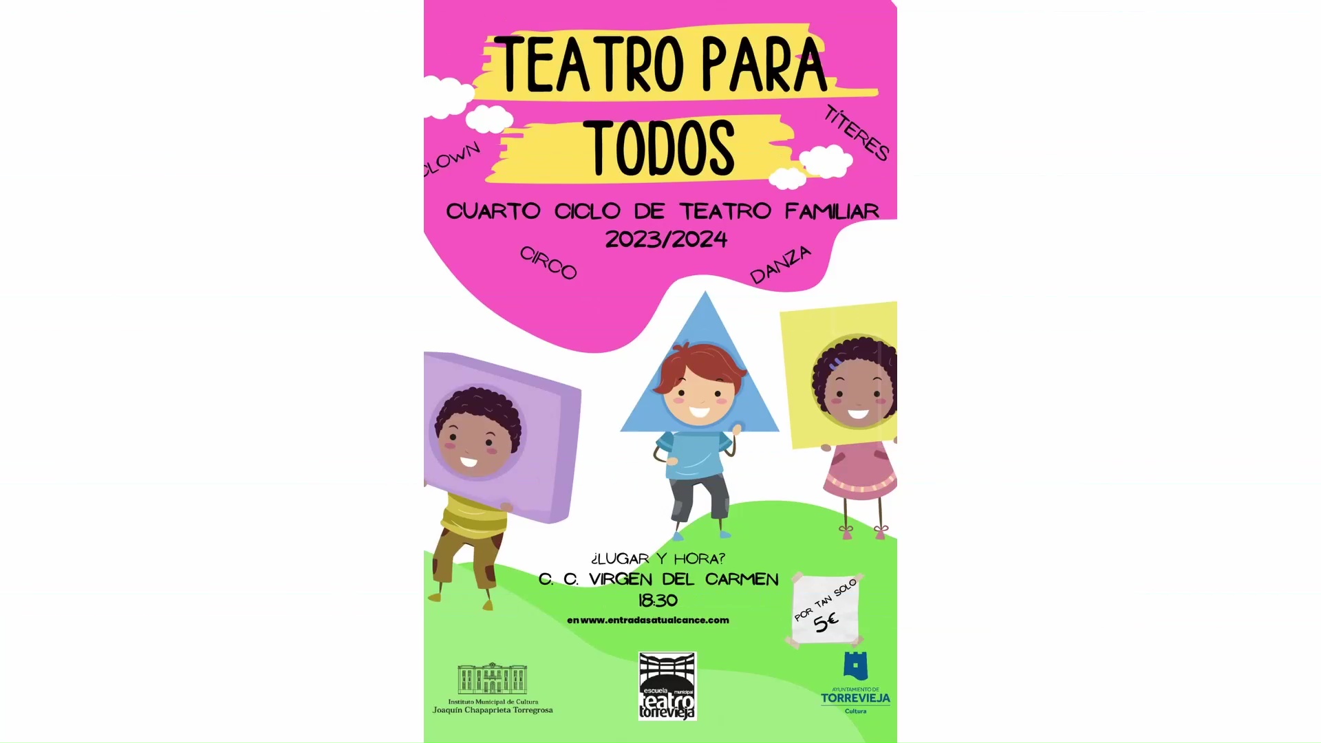 Imagen de Regresa Teatro para todos el domingo 22 de octubre 