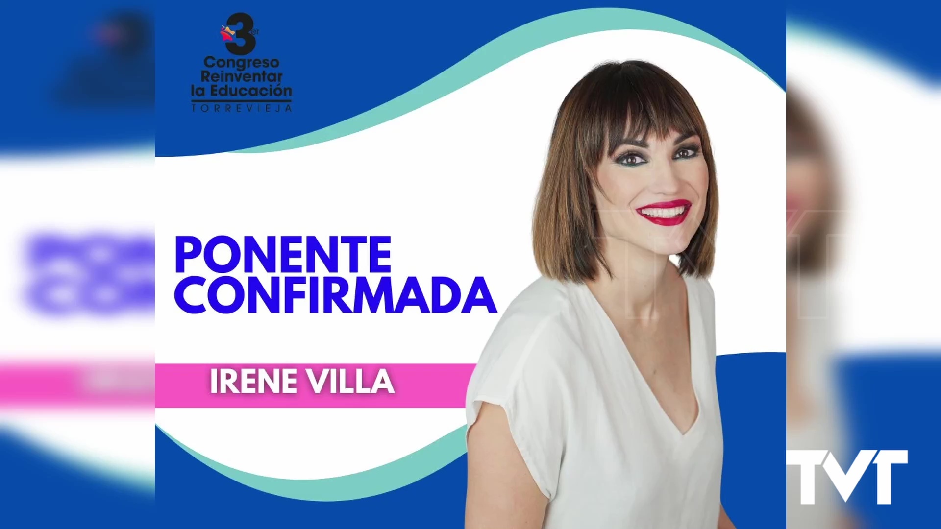 Imagen de Irene Villa, primera ponente confirmada del III Congreso «Reinventar la educación» de Torrevieja