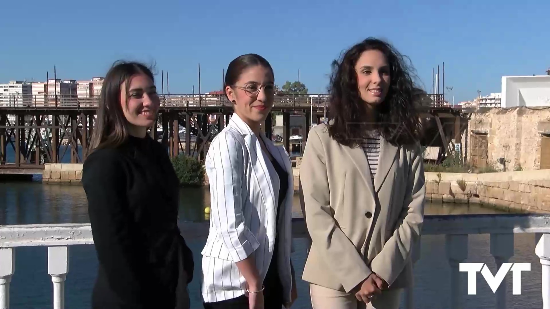 Imagen de Conocemos a Mireya, Paula y Beatriz. Ellas conforman la nueva corte salinera 2023-2024