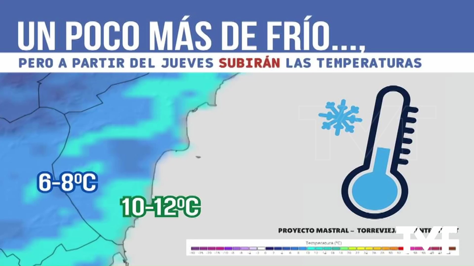 Imagen de Bajada de temperaturas pero a partir del jueves volverán a subir 