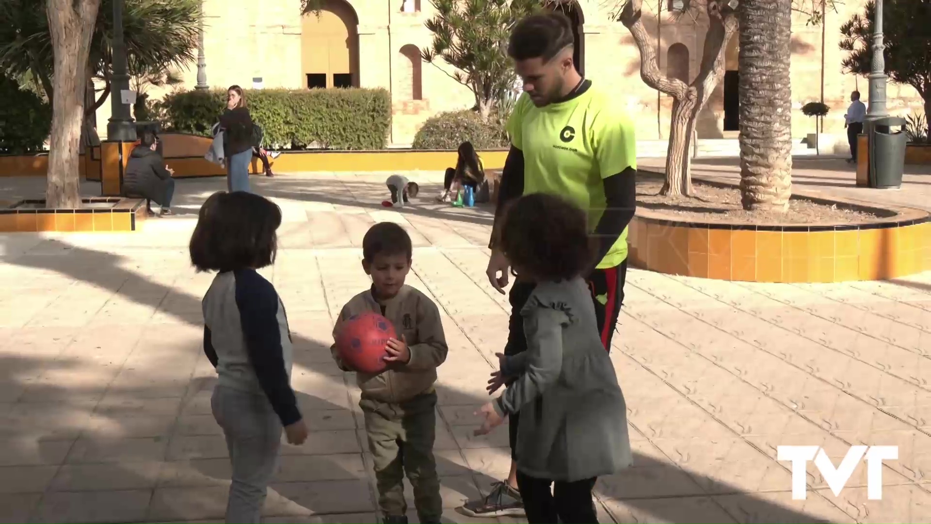 Imagen de Animación infantil en la Plaza de la Constitución con juegos tradicionales 