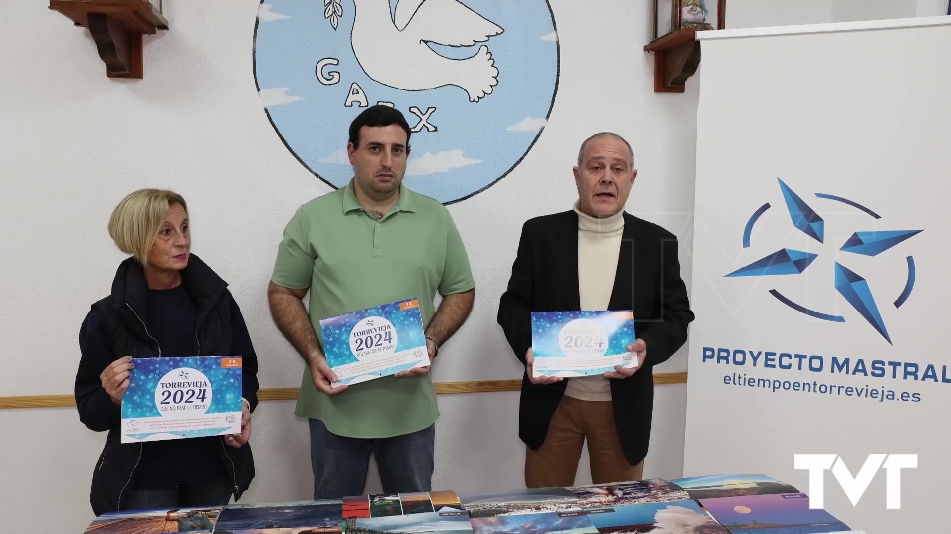 Imagen de Proyecto Mastral presenta su calendario solidario 2024 cuyos beneficios serán para AFA y GAEX 