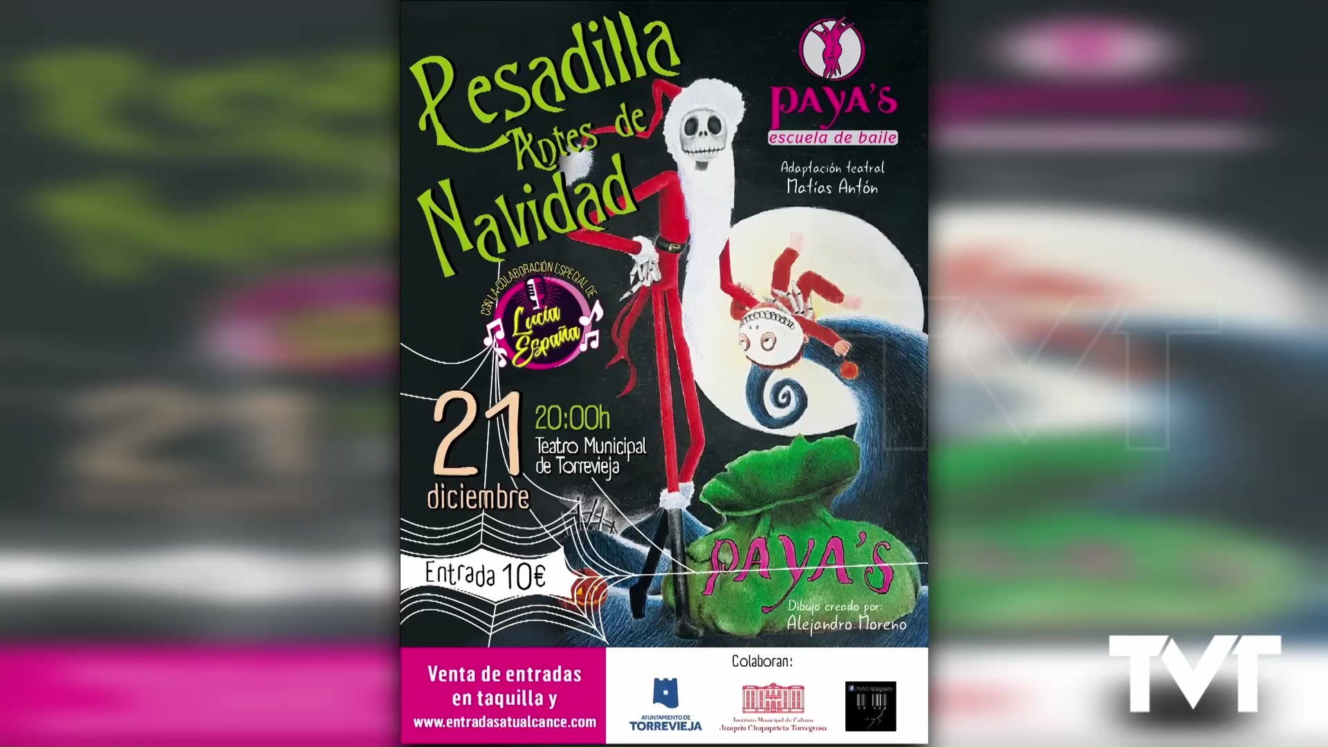 Imagen de La academia de danza Payas llegará al teatro el 21 de diciembre con «Pesadilla antes de Navidad» 