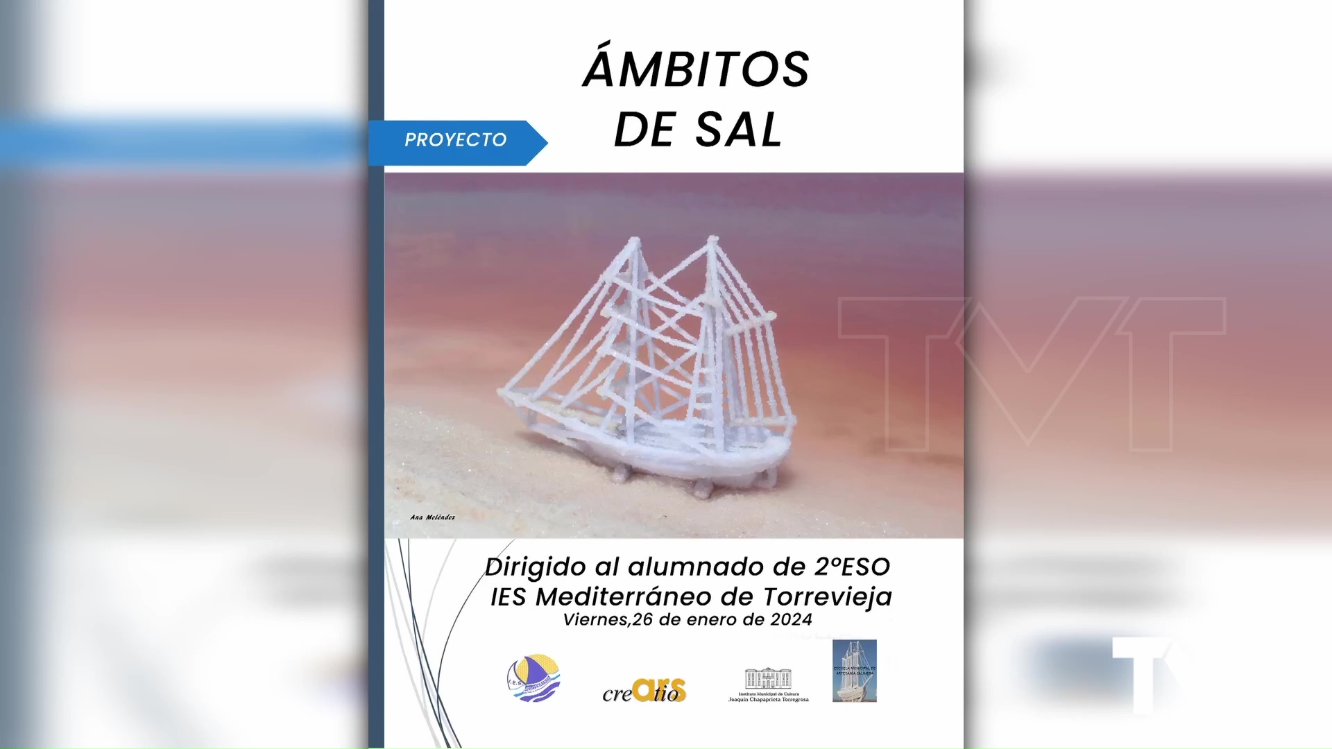 Imagen de Ars Creatio pone en marcha en el IES Mediterráneo el proyecto «Ámbitos de Sal» 