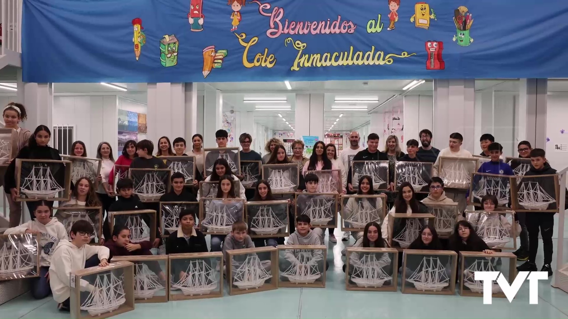 Imagen de El Colegio Inmaculada continúa protegiendo la mayor seña de identidad de Torrevieja: sus barcos de sal 