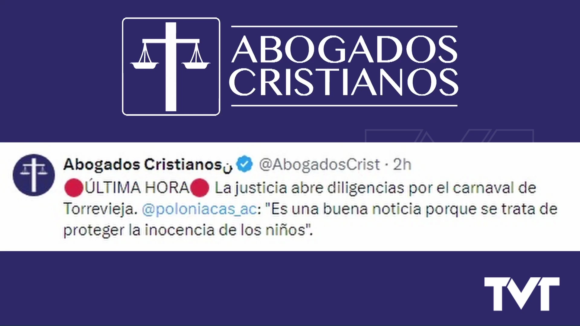 Imagen de La justicia ordena abrir diligencias por el Carnaval de Torrevieja tras la denuncia de Abogados Cristianos 