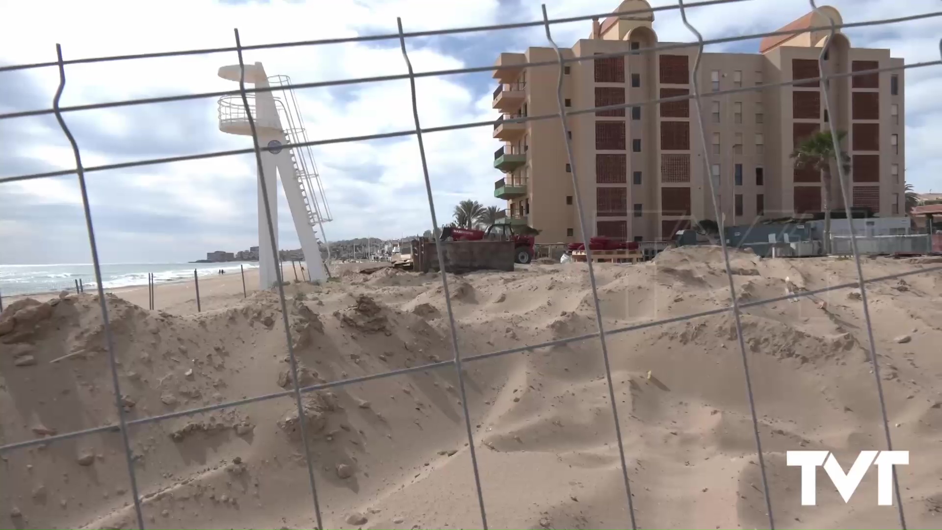 Imagen de Una empresa solicita ante el juzgado la paralización preventiva de las obras de la senda peatonal al considerar que el trazado ocupa parte privada 