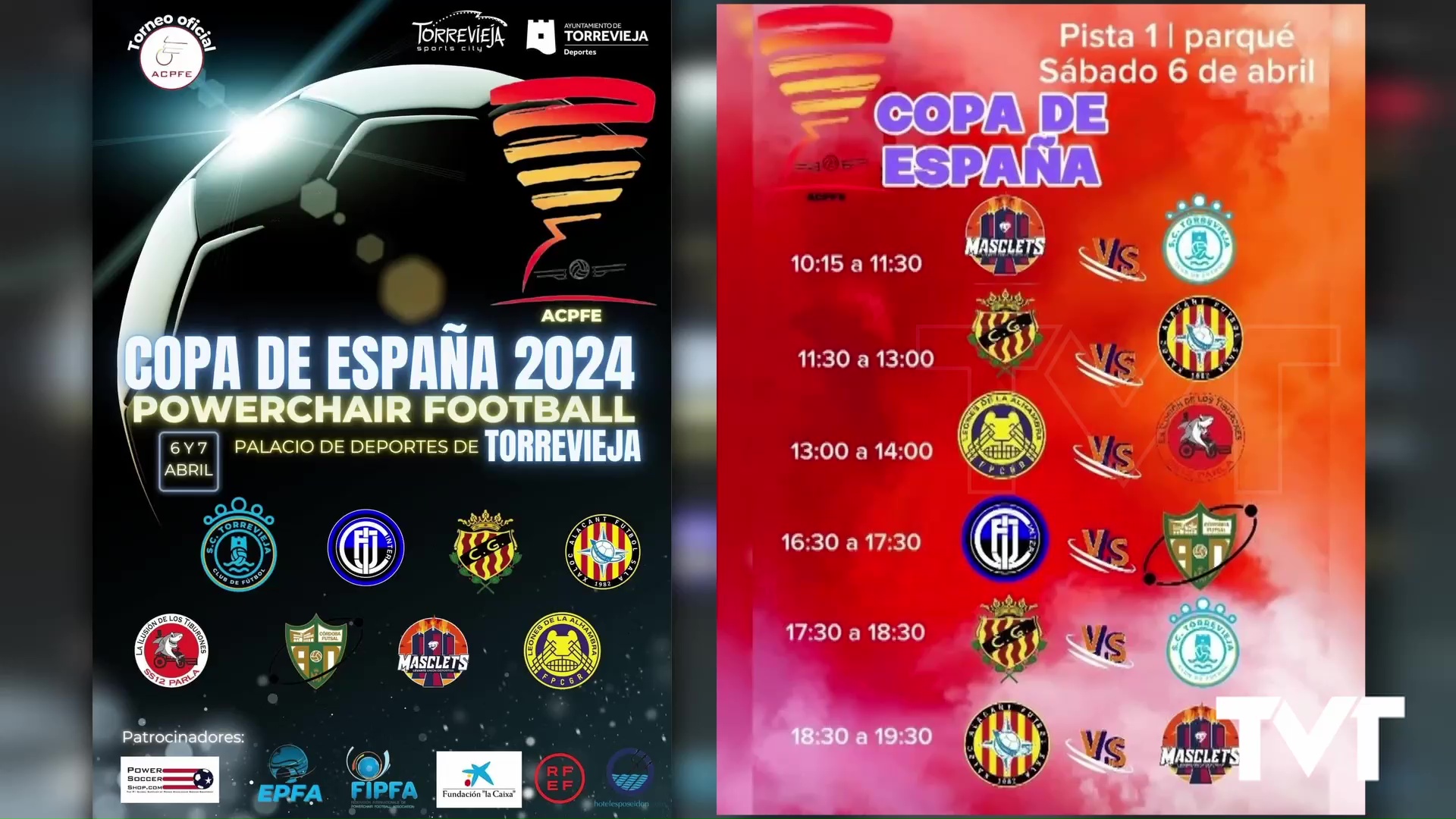 Imagen de Ocho equipos se enfrentarán en Torrevieja en la 3ª Copa de España de PowerChair Football 