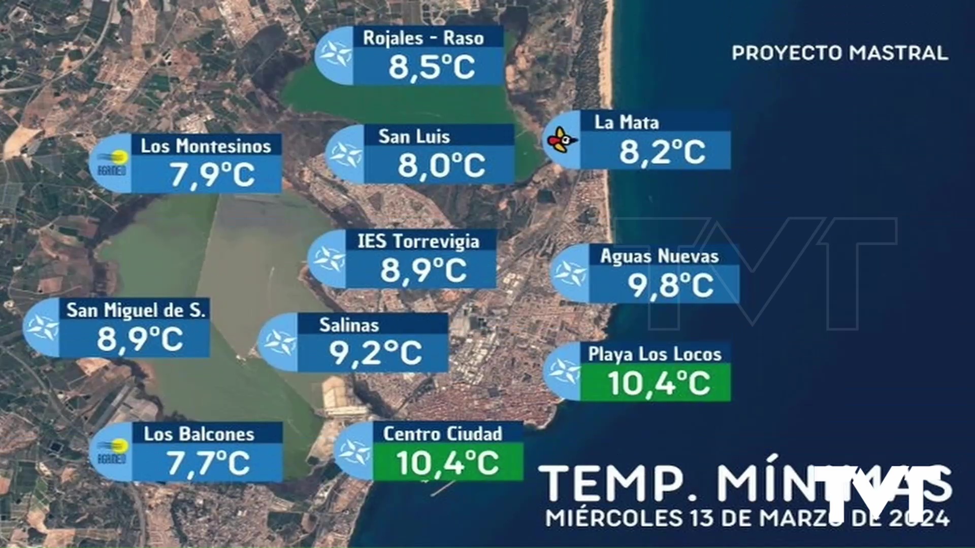 Imagen de Los Balcones ha registrado una mínima de 7,7 grados 