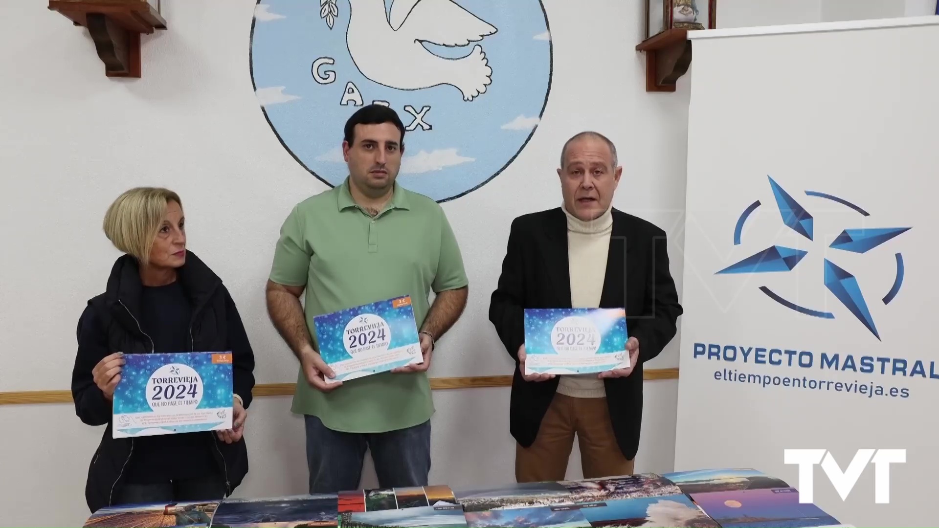 Imagen de Proyecto Mastral hace entrega de los beneficios de su calendario solidario 