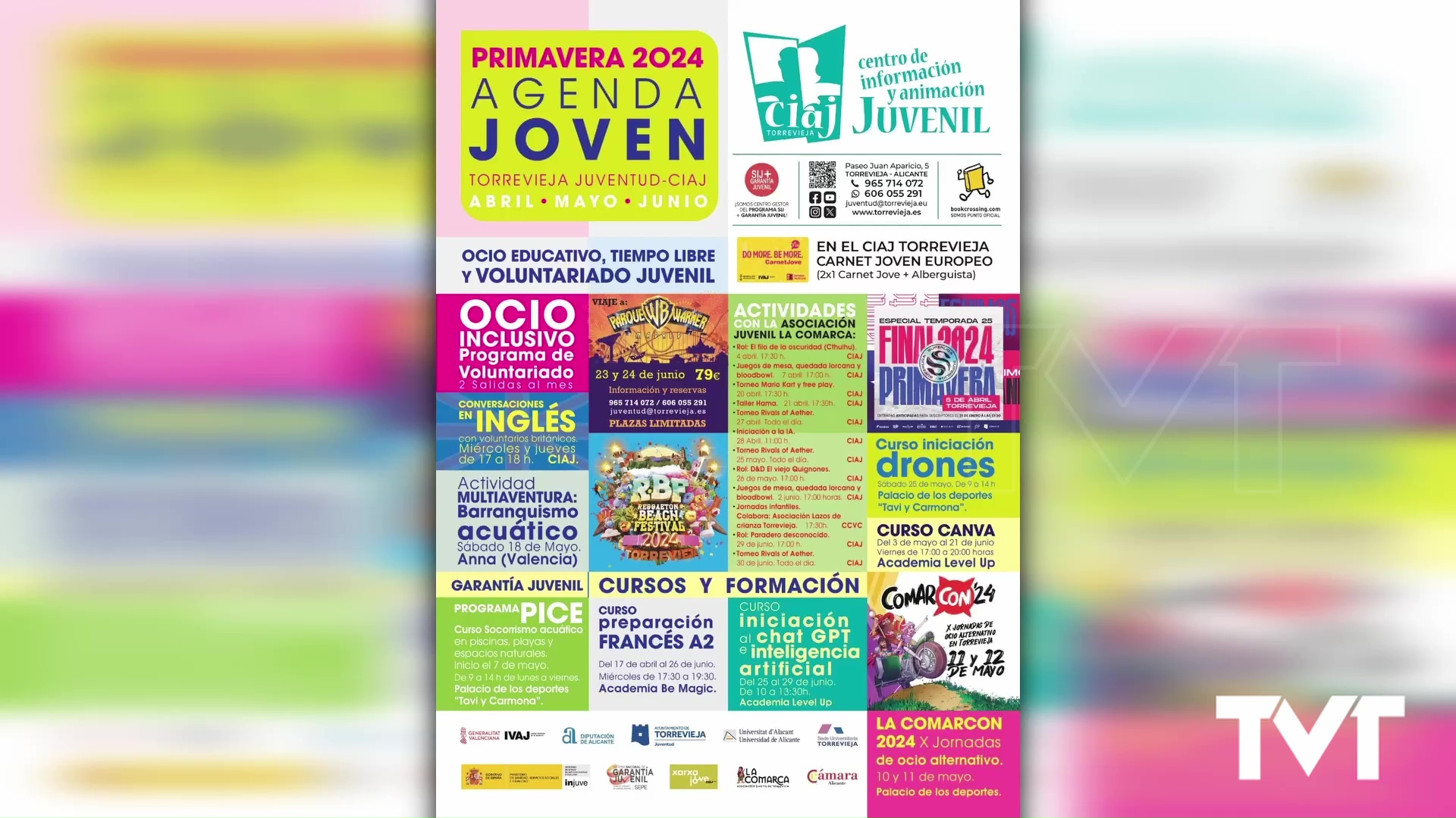 Imagen de Juventud presenta su agenda joven para la primavera de 2024