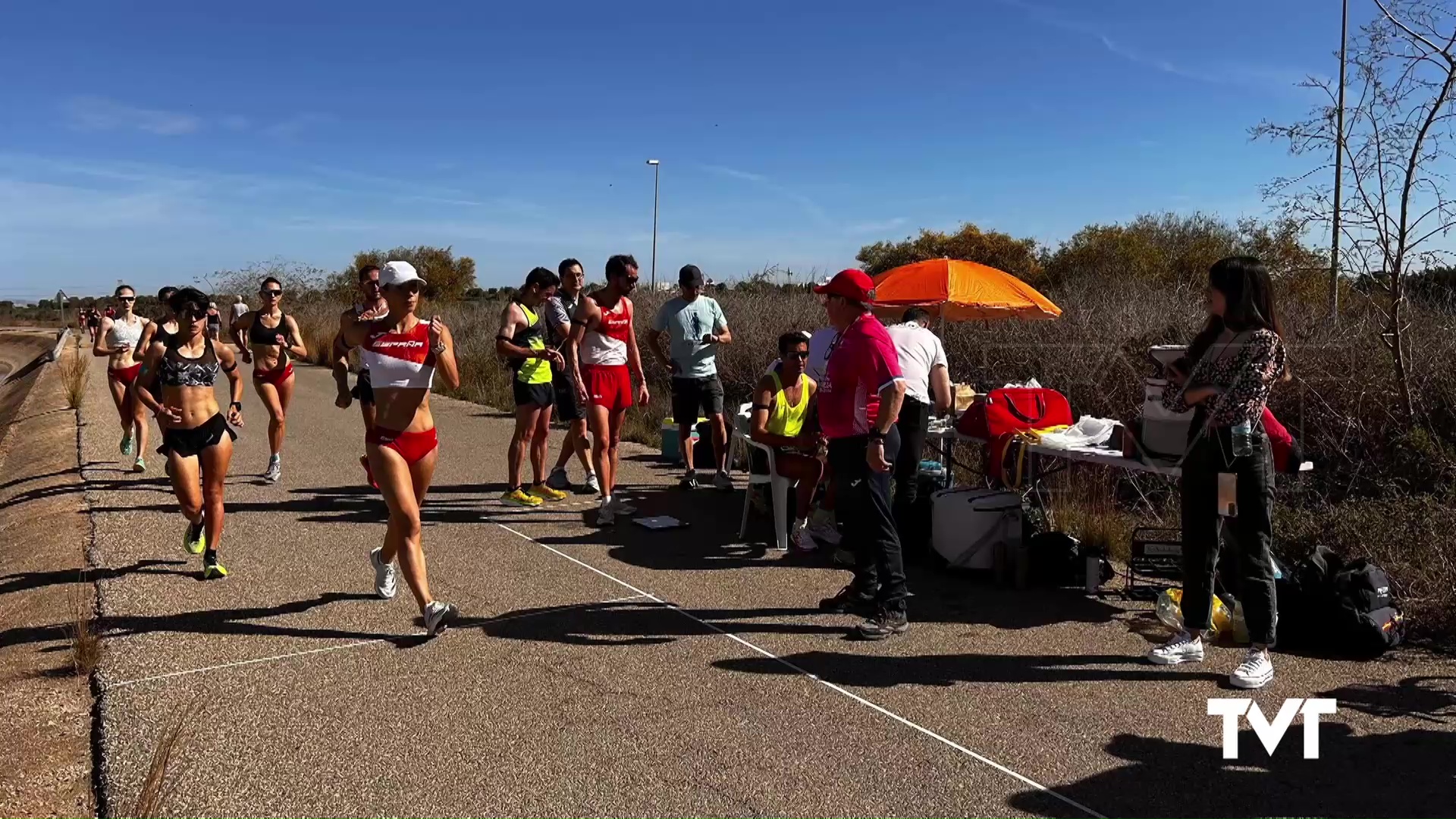 Imagen de Concentración en Torrevieja de la gran potencia española en marcha antes de la World Race Walking