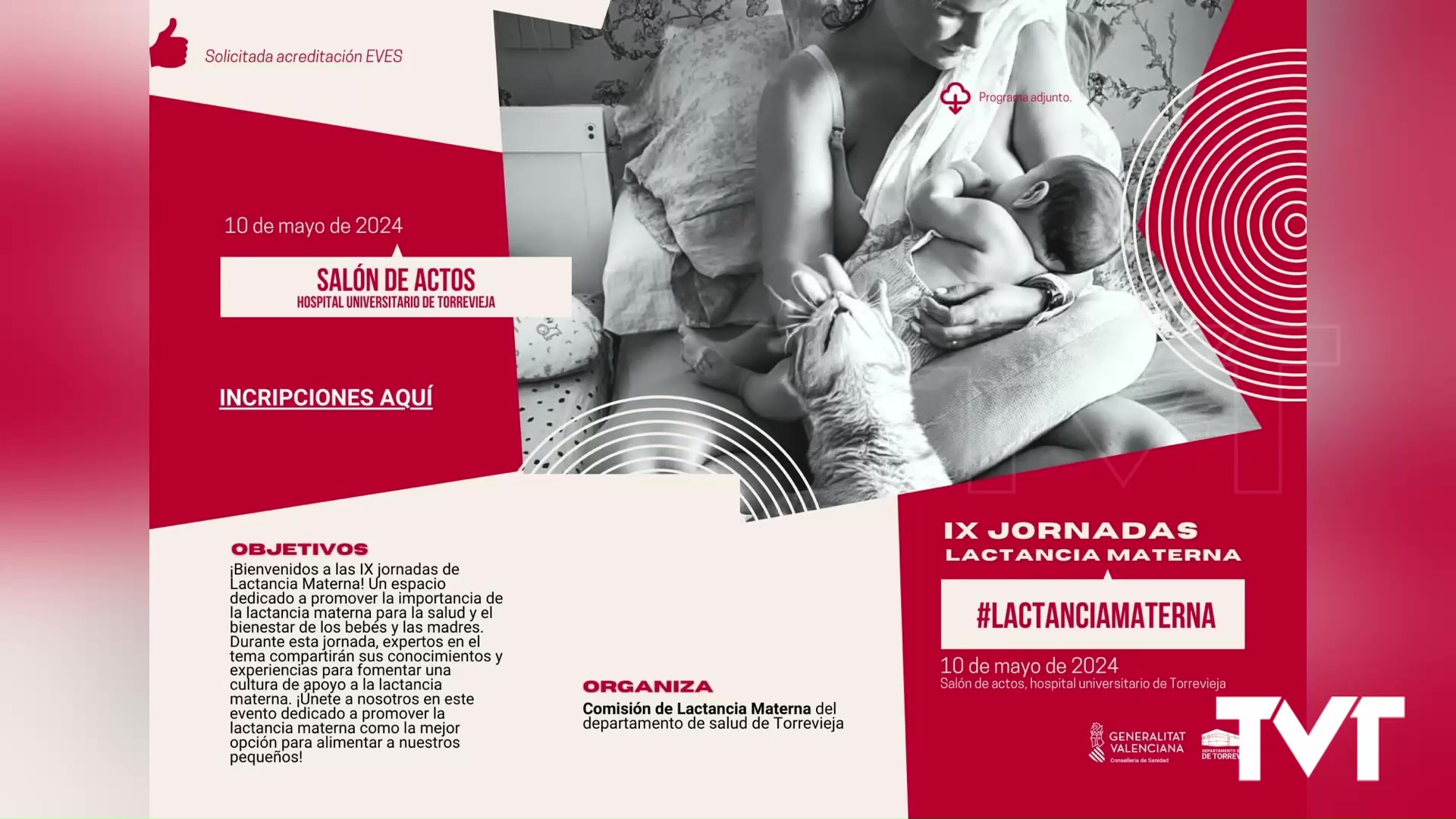 Imagen de El Hospital de Torrevieja organiza las IX Jornadas de Lactancia Materna