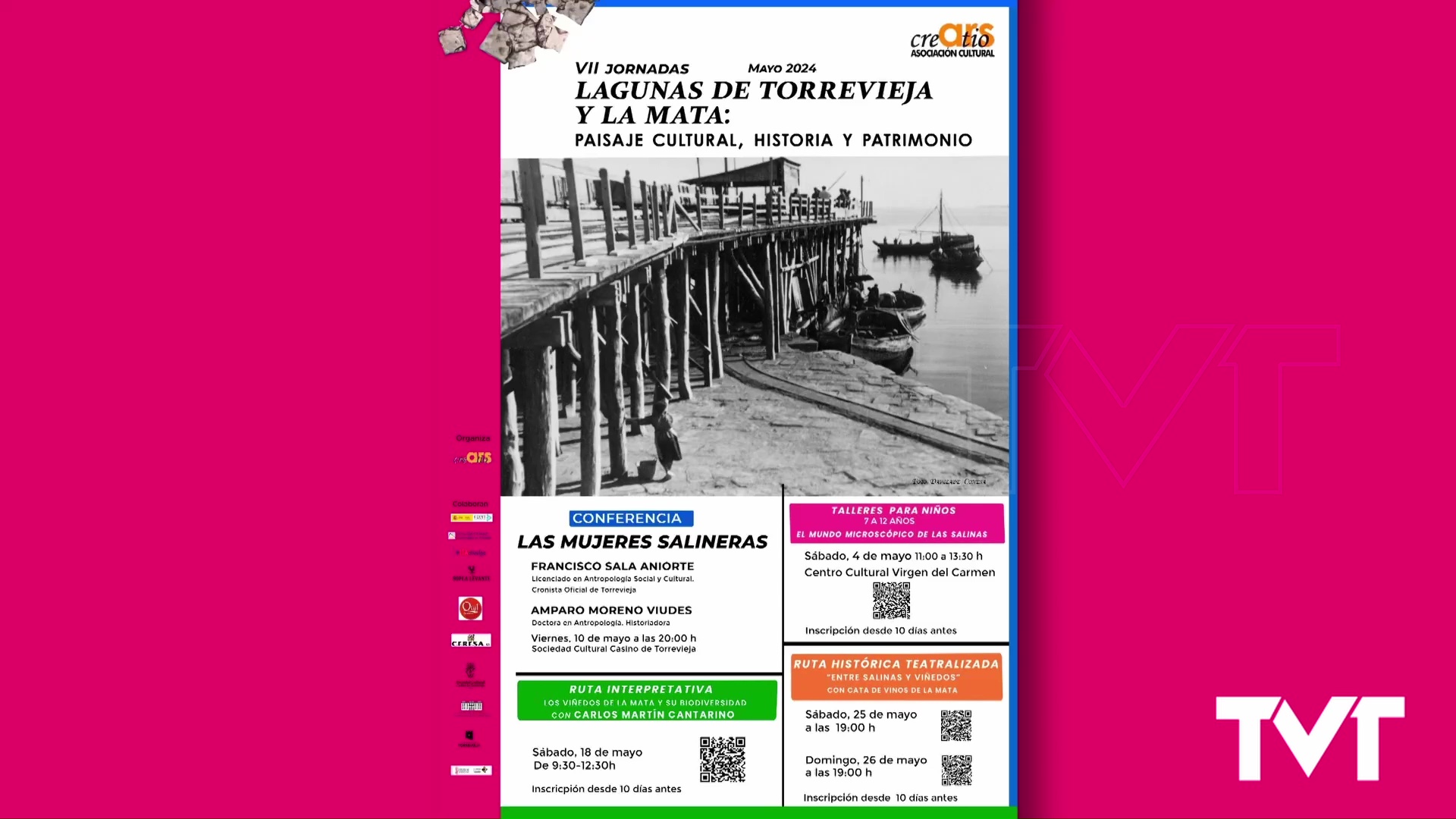 Imagen de Las VII Jornadas Lagunas de Torrevieja y La Mata presentarán un tema inédito sobre el papel de la mujer en la historia de la explotación salinera 